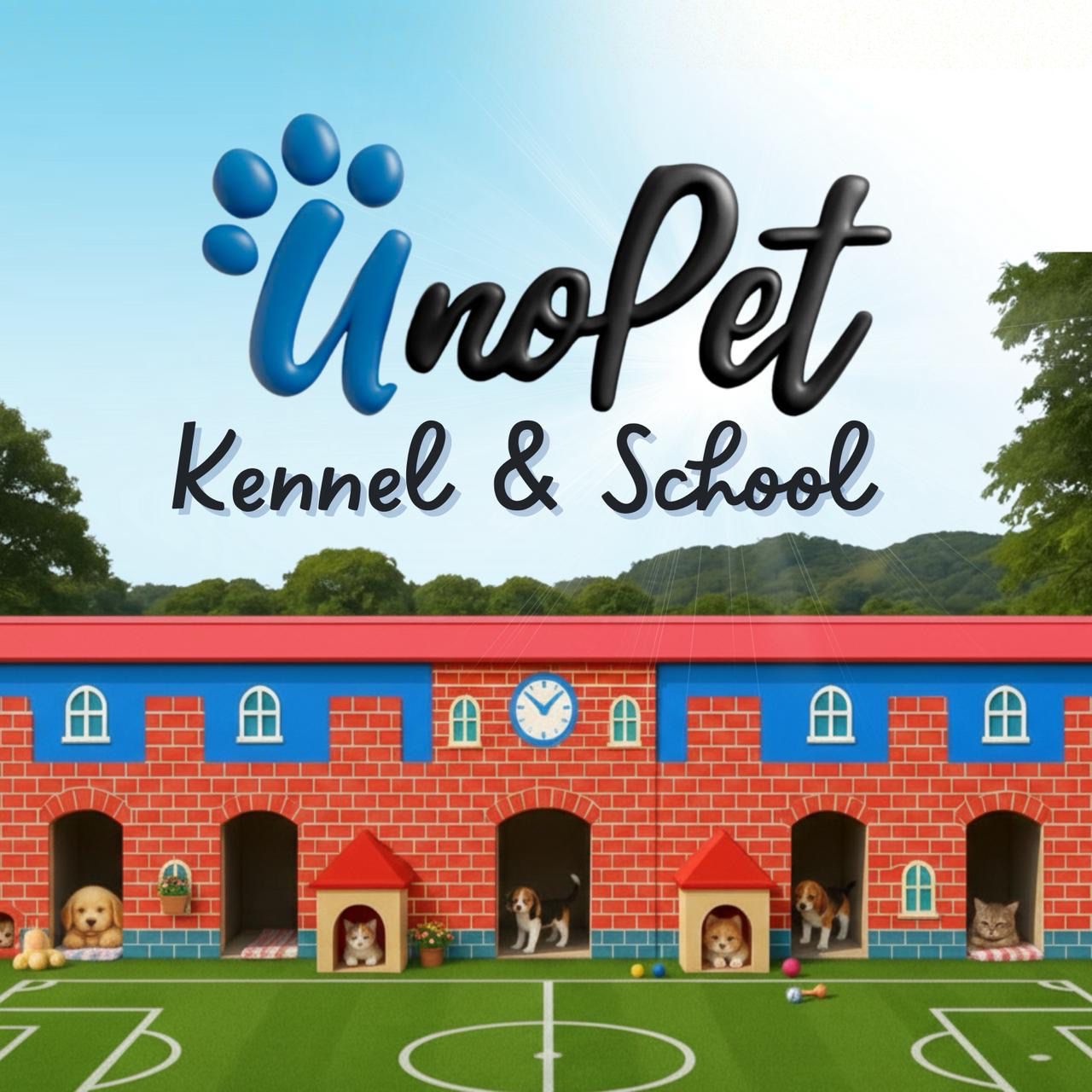 Unopet Kennel & School - estrutura do canil